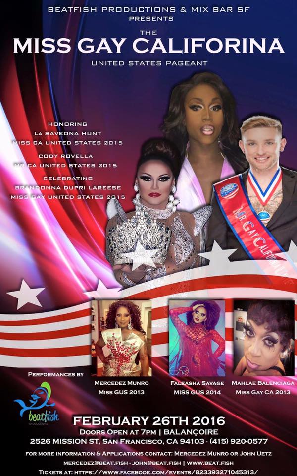 Miss Gay California United States Our Community Roots