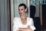 Erica Van Cort, Miss Gay North Carolina 1981, outside Durham, NC, night club 42nd Street. (Photo courtesy of Alphonse Guardino)