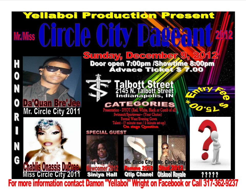 Show Ad | Talbott Street (Indianapolis, Indiana) | 12/9/2012