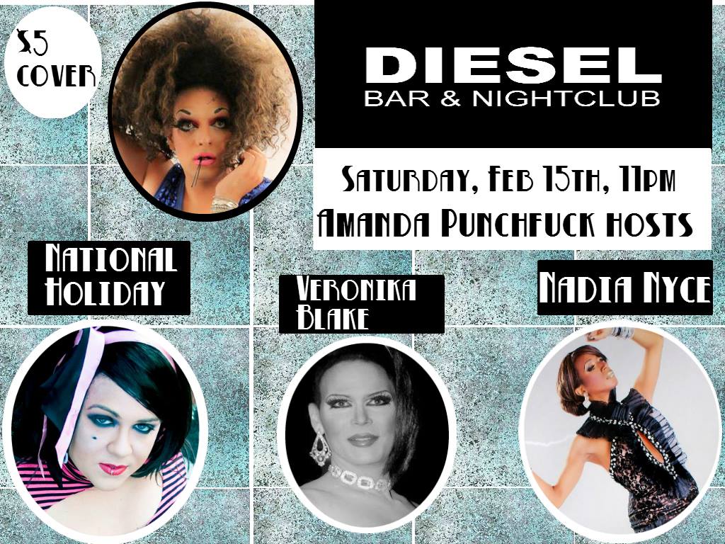 Show Ad | Diesel Bar & Nightclub (Springfield, Ohio) | 2/15/2014