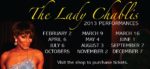 Show Ad | The Lady Chablis 2013 Performances | Club One (Savannah, Georgia) | February - December 2013