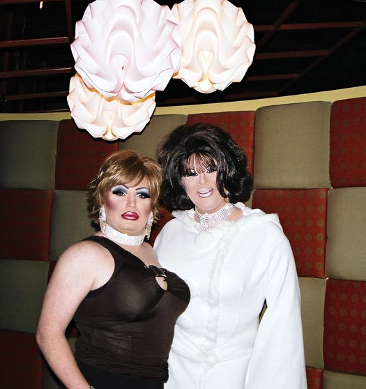Amber Marie and Nina West