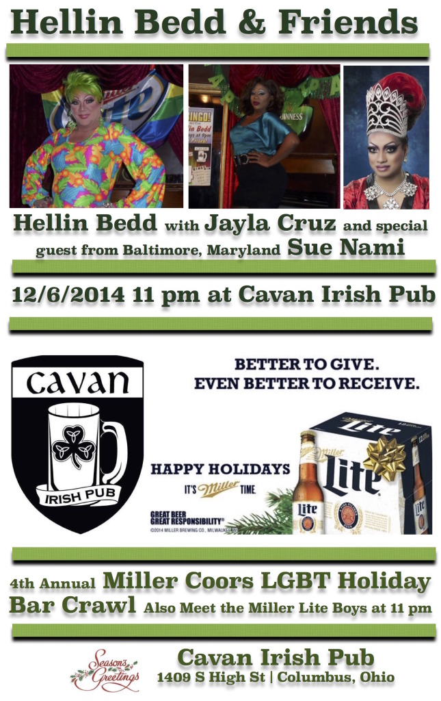 Show Ad | Cavan Irish Pub (Columbus, Ohio) | 12/6/2014