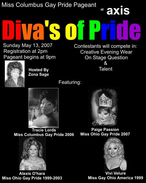 Miss Columbus Gay Pride | Axis Night Club (Columbus, Ohio) | 5/13/2007