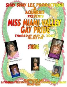 Miss Miami Valley Gay Pride | Club Aquarius (Dayton, Ohio) | 5/31/2007