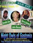 Show Ad | Night Owl Night Club (Gastonia, North Carolina) | 9/17/2010