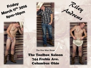 Show Ad | Toolbox Saloon (Columbus, Ohio) | 3/11/2016