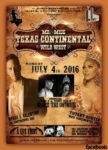 Show Ad | Mr. and Miss Texas Continental | The Josephine Theatre (San Antonio, Texas) | 7/4/2016