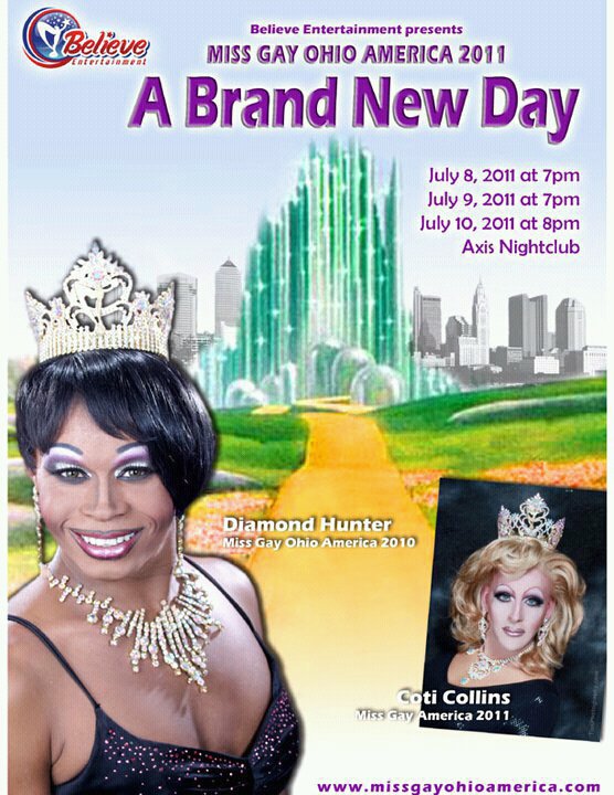 Show Ad | Miss Gay Ohio America | Axis Nightclub (Columbus, Ohio) | 7/8-7/10/2011