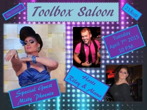 Show Ad | Toolbox Saloon (Columbus, Ohio) | 4/7/2015