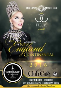 Show Ad | Miss New England Continental | Club Cafe (Boston, Massachusetts) | 6/18/2016