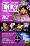 Show Ad | Miss Fantasy Continental Plus | Meteor Lounge (Houston, Texas) | 1/17/2016