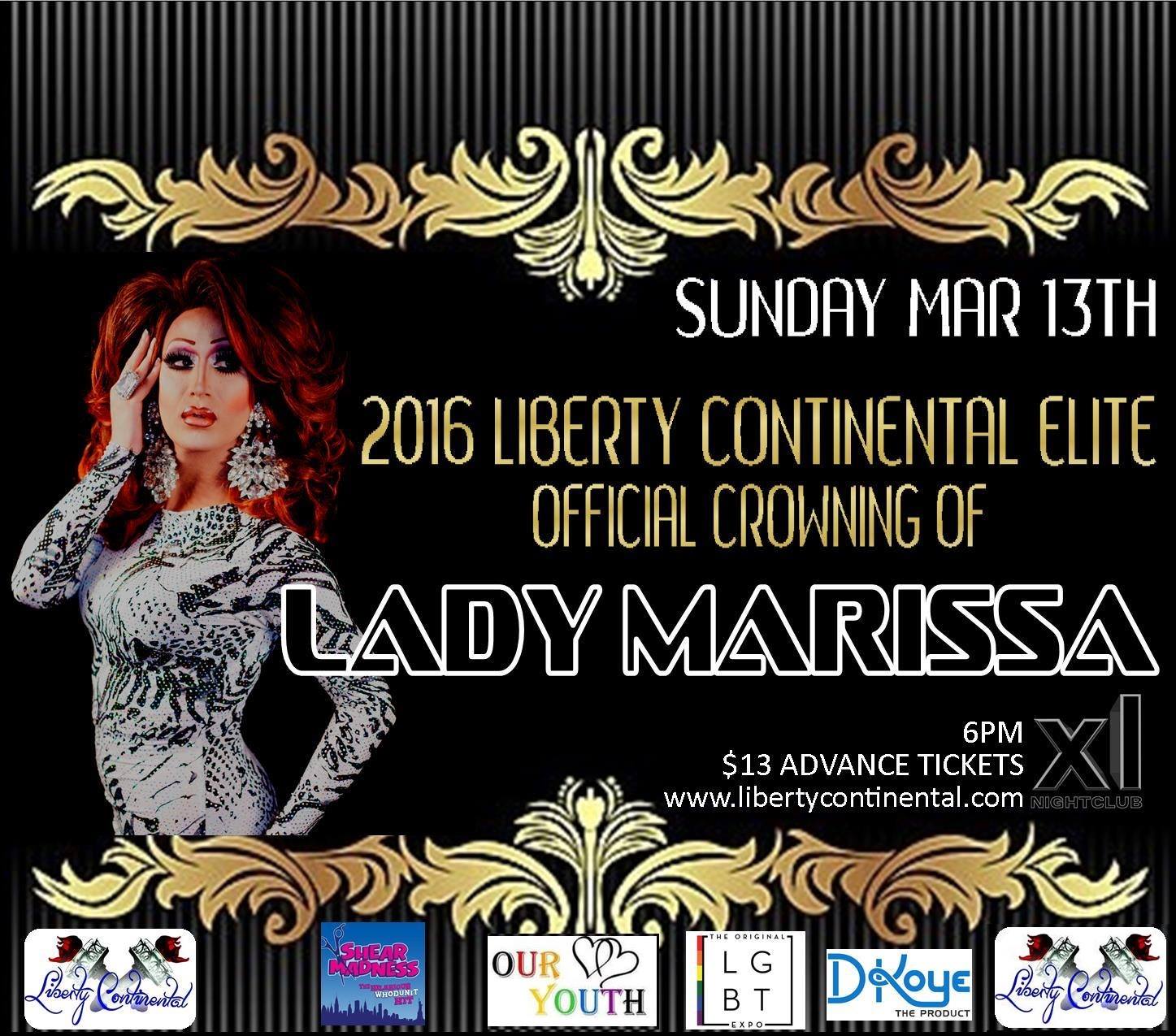 Show Ad | Miss Liberty Continental Elite | XL Night Club (New York, New York) | 3/13/2016