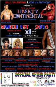 Show Ad | Mr. and Miss Liberty Continental | XL (New York City, New York) | 3/1/2015