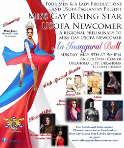Show Ad | Miss Gay Rising Star USofA Newcomer | Angles Event Center (Oklahoma City, Oklahoma) | 5/8/2016