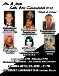 Show Ad | Mr. and Miss Lake Erie Continental | Interbelt Nite Club (Akron, Ohio) | 4/22/2012