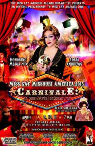 Show Ad | Miss Gay Missouri America | The Arts Asylum (Kansas City, Missouri) | 4/9-4/11/2015