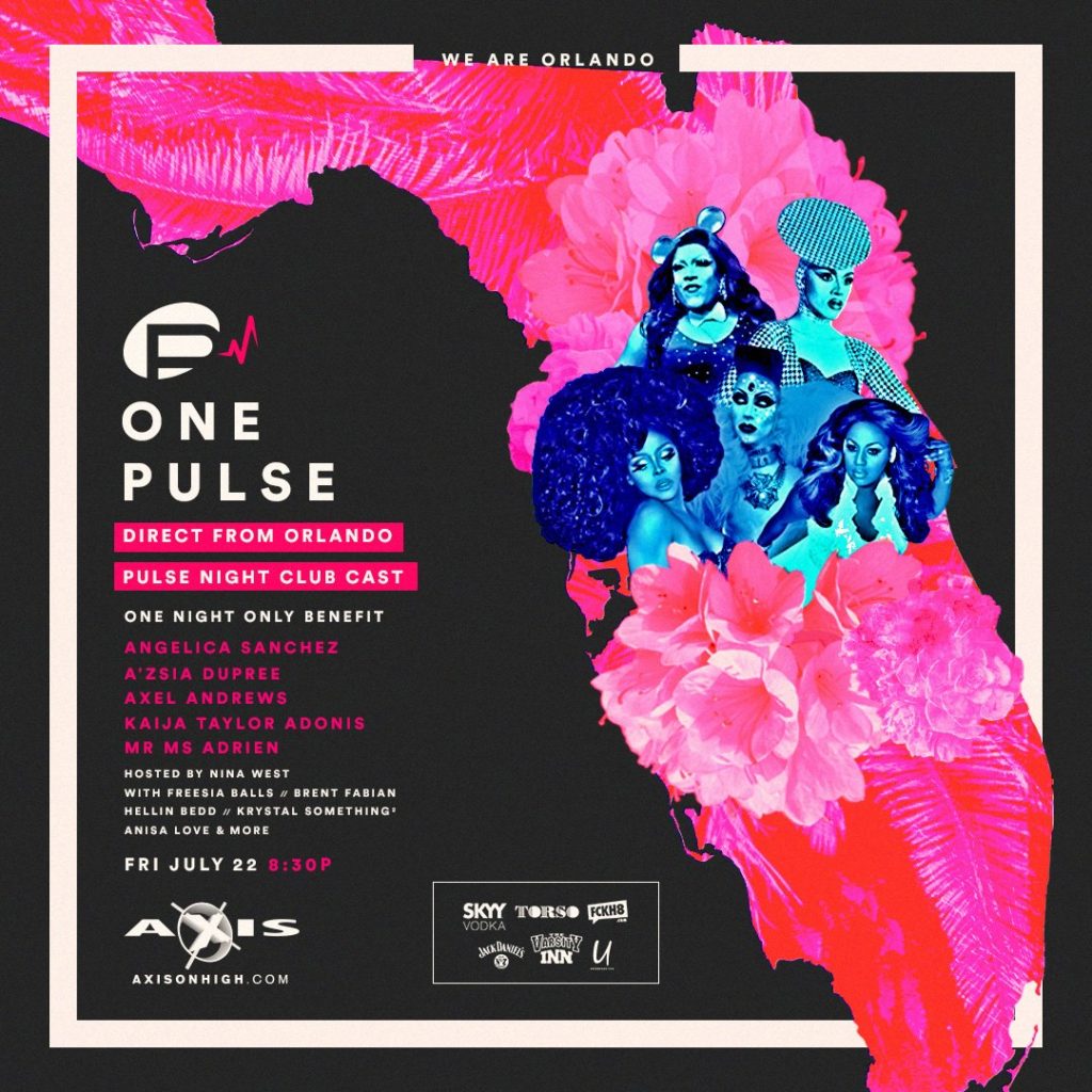 Show Ad | One Pulse | Axis Night Club (Columbus, Ohio) | 7/22/2016