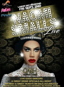 Show Ad | Cash Nightclub & Lounge (Phoenix, Arizona) | 9/2/2016