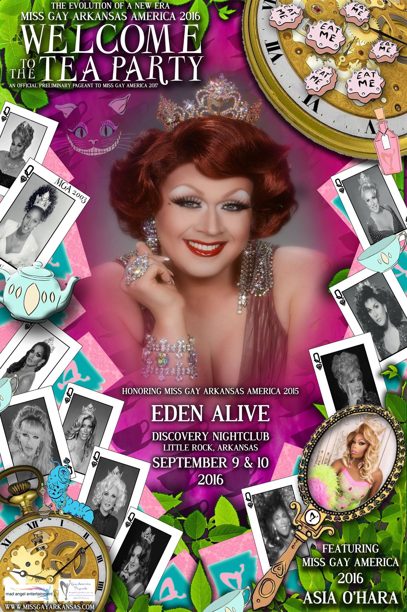 Show Ad | Miss Gay Arkansas America | Discovery Nightclub (Little Rock, Arkansas) | 9/9-9/10/2016