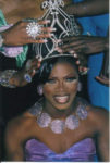 Chanel Devine Sherrington being crowned Miss Duval Newcomer 2004