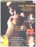 Show Ad | Lady Chablis | Rainbow In (Lake Wylie, South Carolina) | 9/20/2013