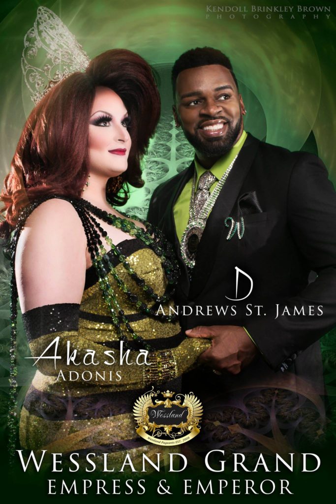 Akasha Adonis and D. Andrews St. James - Photo by Kendoll Brinkley Brown Photography