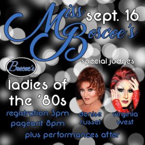 Show Ad | Miss Boscoe's | Boscoe's (Columbus, Ohio) | 9/16/2016