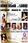 Show Ad | Miss Gay Iowa USOfA at Large | Garden Nightclub (Des Moines, Iowa) | 3/15/2014