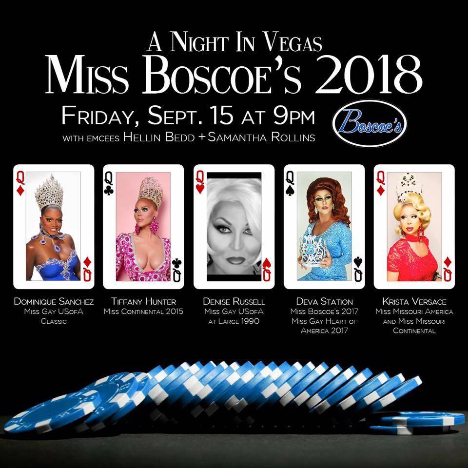 Show Ad | Miss Boscoe's 2018 | Boscoe's (Columbus, Ohio) | 9/15/2017