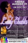 Show Ad | The Lady Chablis | Metro Entertainment Complex (Jacksonville, Florida) | 8/31/2012
