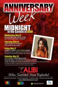 Show Ad | Anniversary Week | Alibi (Wilton Manors, Florida) | 5/15-5/18/2016