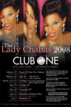 Show Ad | The Lady Chablis | Club One (Savannah, Georgia) | 2008