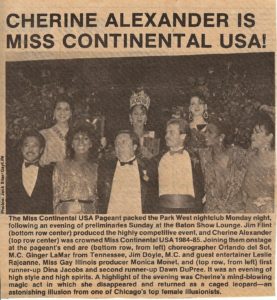 Cherine Alexander Is Miss Continental USA