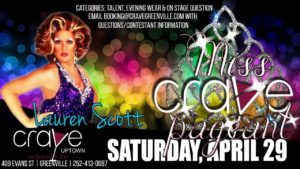 Show Ad | Miss Crave | Crave (Greenville, North Carolina) | 4/29/2017