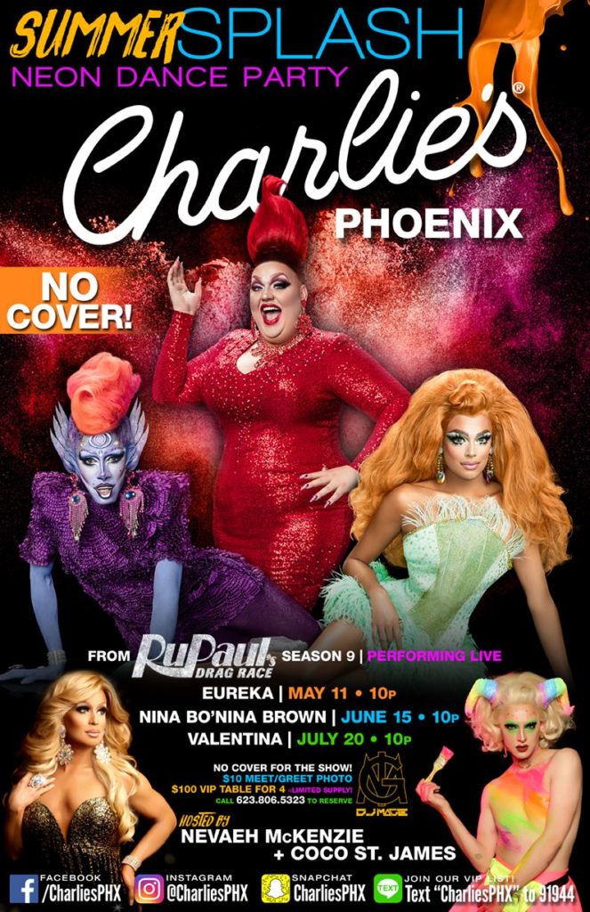 Show Ad | Charlie's (Phoenix, Arizona) | May - July 2017