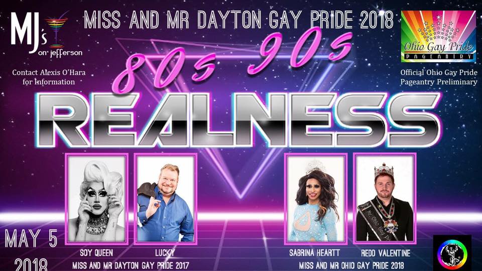 Show Ad | Miss Dayton Gay Pride and Mr. Dayton Gay Pride | MJ's on Jefferson (Dayton, Ohio) | 5/5/2018