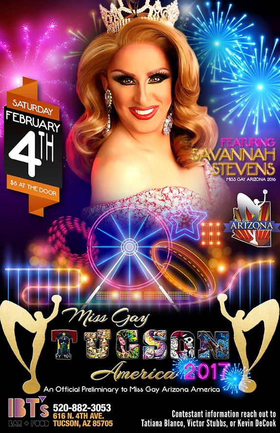 Show Ad | Miss Gay Tucson America | IBT's (Tucson, Arizona) | 2/4/2017
