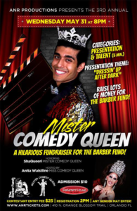Show Ad | Mister Comedy Queen | Parliament House (Orlando, Florida) | 5/31/2017