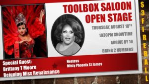 Show Ad | Toolbox Saloon (Columbus, Ohio) | 8/10/2017
