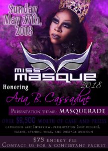 Show Ad | Miss Masque | Masque (Dayton, Ohio) | 5/27/2018