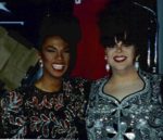 Leslie Rage and Charity Case in Washington, D.C. Circa 1991.
