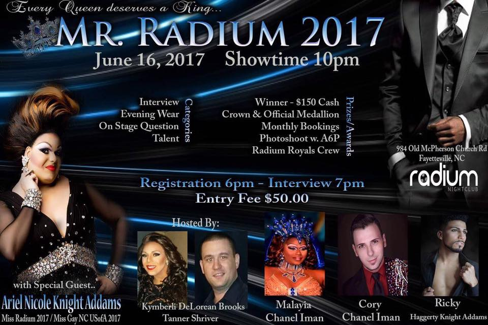 Show Ad | Mr. Radium | Radium Nightclub (Fayetteville, North Carolina) | 6/16/2017