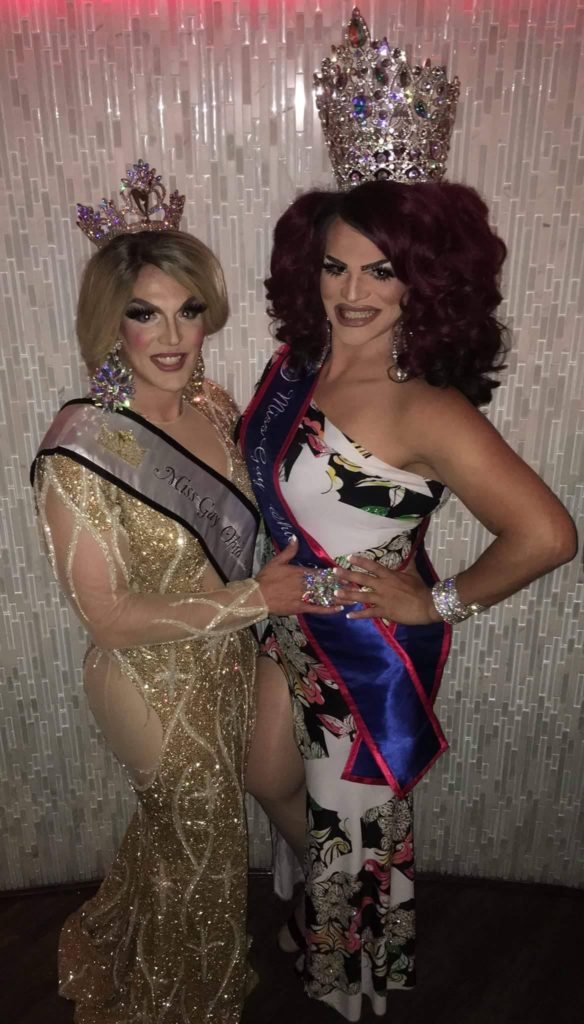 Valerie Taylor and Ava Aurora Foxx | Miss Gay Ohio America 2017 | Axis Nightclub (Columbus, Ohio) | 7/9/2017