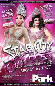 Show Ad | Star City All American Goddess and at Large | The Park (Roanoke, Virginia) | 1/15/2017