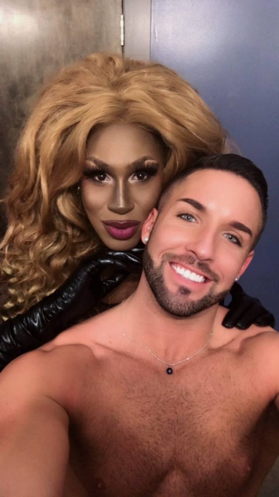 Shea Couleé and Mykul Jay Valentine