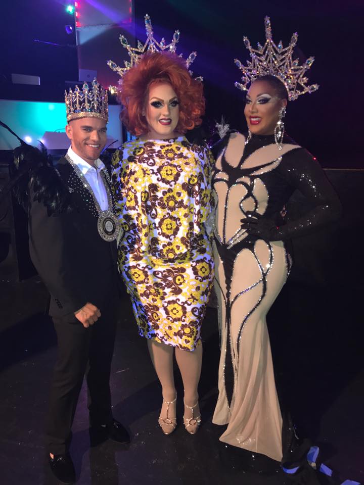 Aries M. Kelly, Crystal Belle and Alexis Mateo