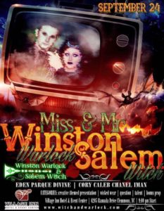 Show Ad | Miss Salem Witch and Mr. Winston Warlock | Village Inn (Clemmons, North Carolina) | 9/24/2017