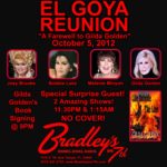 Show Ad | El Goya Reunion | Bradley's on 7th (Tampa, Florida) | 10/5/2012