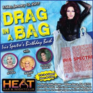 Show Ad | Heat Bar & Nightclub (Wilkes-Barre, Pennsylvania) | 1/13/2017